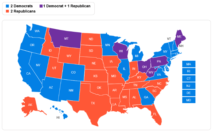 2020 U.S. Senate Results