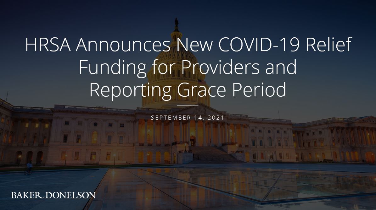 HRSA Announces New COVID-19 Relief Funding for Providers and Reporting ...