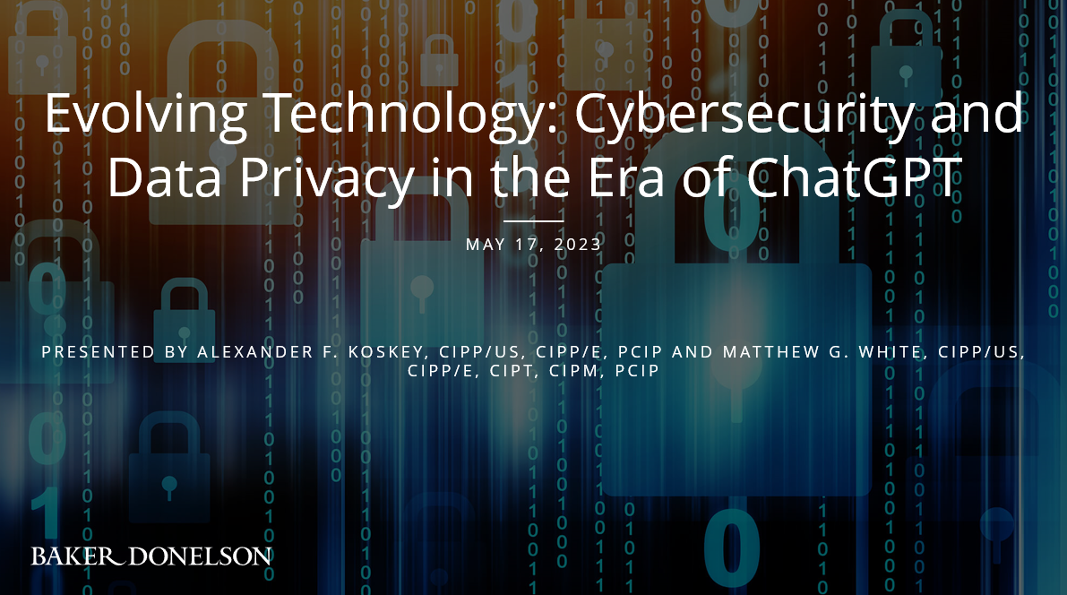 Evolving Technology: Cybersecurity and Data Privacy in the Era of ...