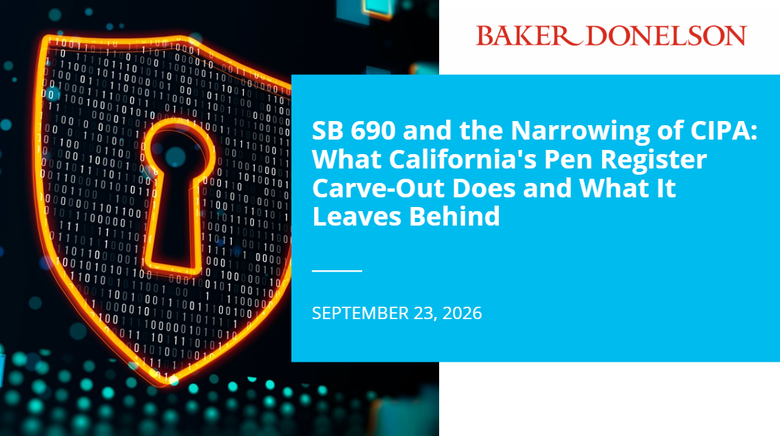 SB 690 and the Narrowing of CIPA: What California's Pen Register ...