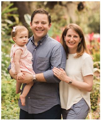 Michelle Zaltsberg, pictured with her family.